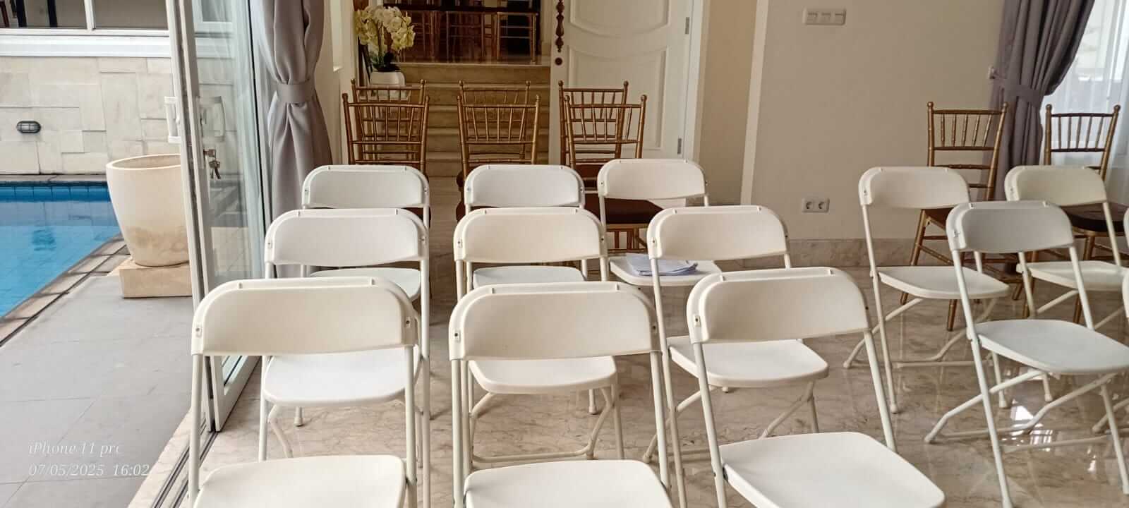 Harga Sewa Kursi Lipat Terbaru 2025 – Panduan Lengkap untuk Semua Kebutuhan Acara